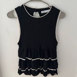 Zara Women's Ruffled Top